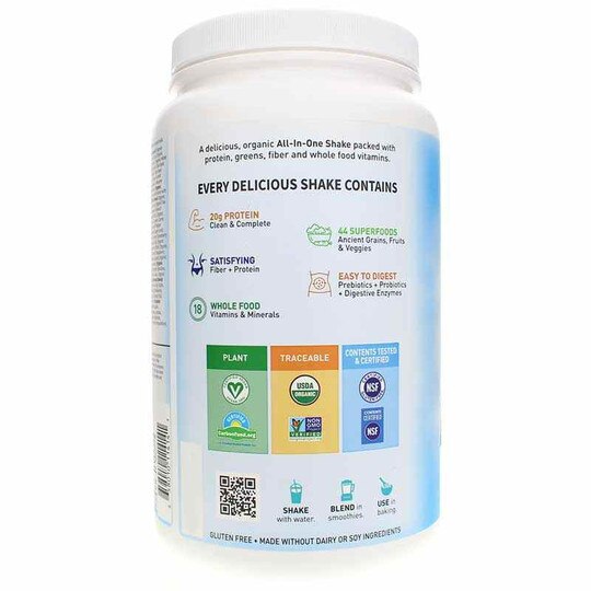 Raw Organic Meal Shake & Meal Replacement, GOL